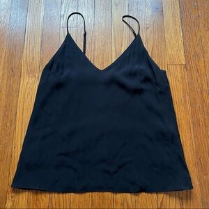Aritzia Wilfred Free Adjustable Strap Tank Blk XS